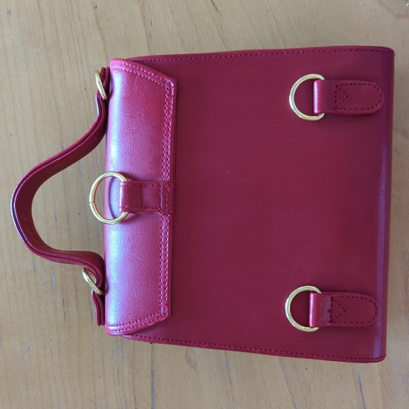 Red structure multi way bag - Picture 2 of 4